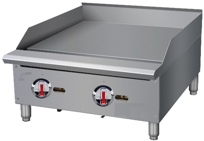 C24TGG 24-inch Gas Countertop Griddle (Thermostatic Control)