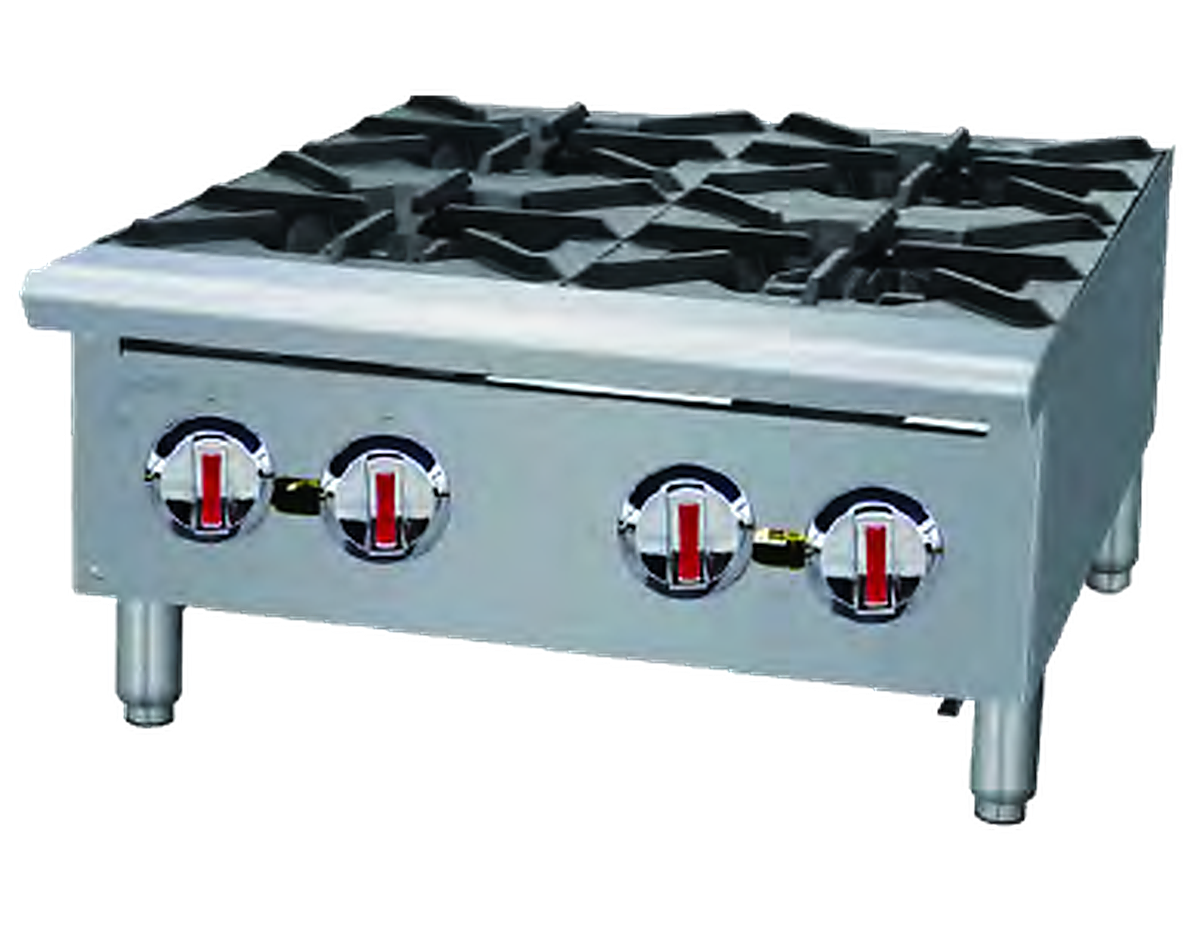 C36HT Gas Countertop Hot Plate (6 Burners)
