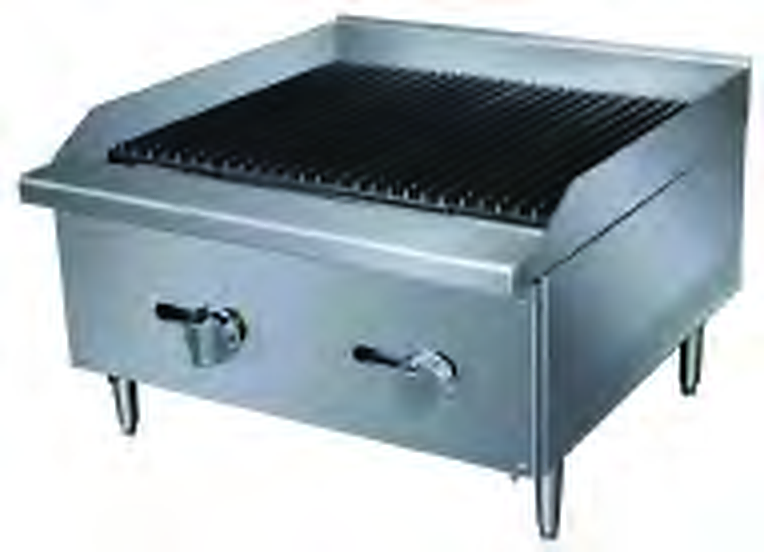LFH-400S Gas Countertop Charbroiler