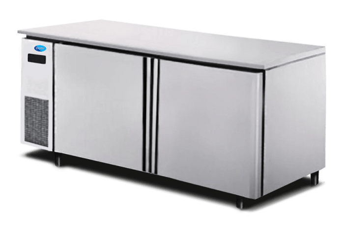SS2D12CF Stainless Steel Undercounter Freezer (4′ Freezer 2 Door)